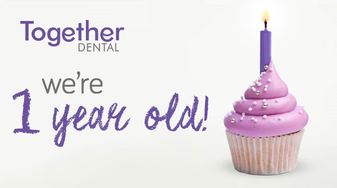 Together Dental is 1 year old!